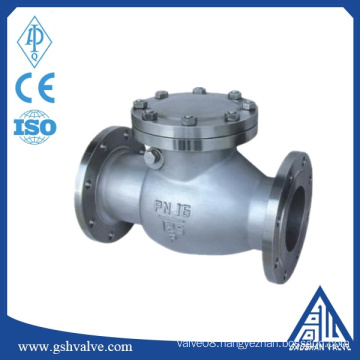 swing stainless steel flanged check valve